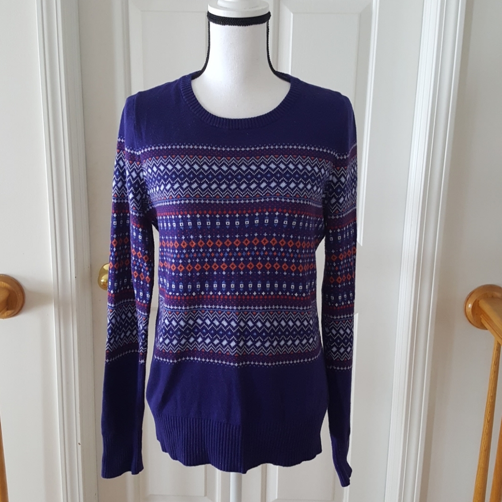 12:09- Merona Ski Theme Sweater
